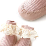 Mini Fashion™ - Sød og sikker - babysko med sokker