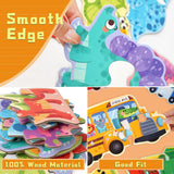 Woods™ - Feinmotorik und Kreativität - 6-in-1-Puzzle