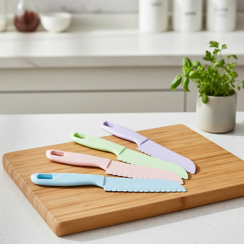 MiniChef –  Sicher & kinderfreundlich – Kindersicheres Schneidemesser