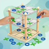 LogicTower – Pædagogisk & Smart – Tre i træk 3D