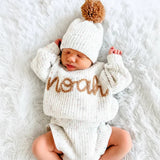 Personalized Baby Sweater – Unik & kærlig – Broderet, personlig babytrøje