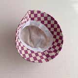 Bucket Hat – Niedlich & schützend – Kinderhut mit Karomuster