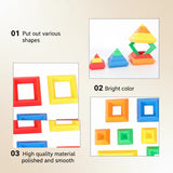 Pyramid Stacking Blocks – Motorik & Kreativität – Stapelbausteine-Set