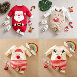 Mini Fashion™ - Blødt materiale - Baby-julekostume