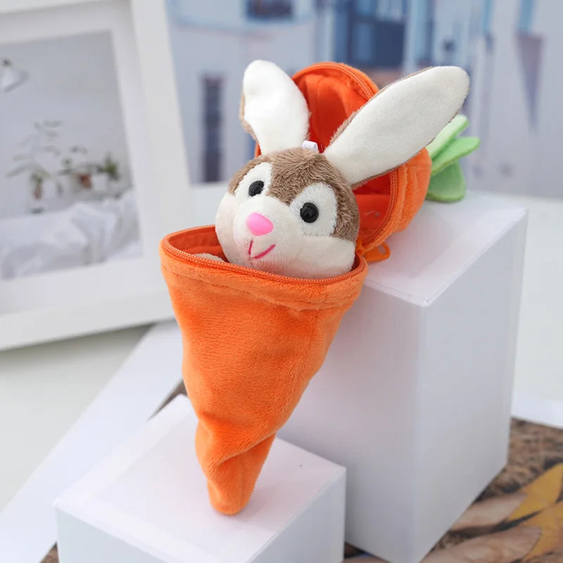 Personalized Bunny – Das ultimative Ostergeschenk – Plüschhase mit Karotte und Namen
