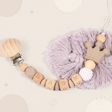 Personalized Pacifier Chain – Sikker & stilfuld – Personlig sutterkæde