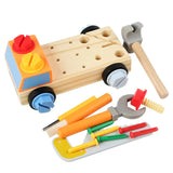 Woods™ - Værktøj til børn - Montessori-bil skruebræt