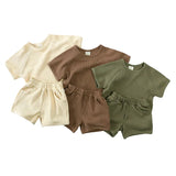 Mini Fashion™ - Kleidungsset aus Rippstoff für den Sommer