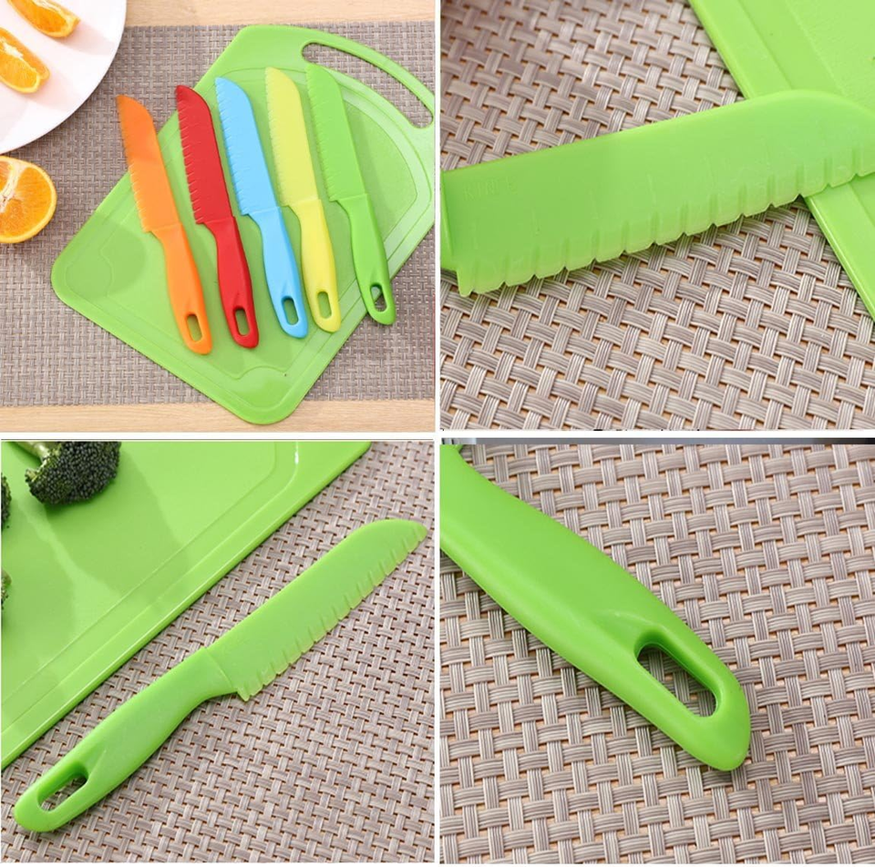 MiniChef –  Sicher & kinderfreundlich – Kindersicheres Schneidemesser