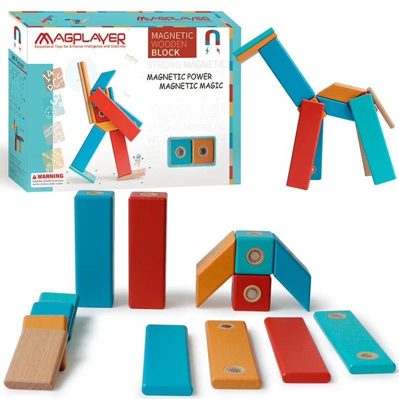 Stick & Snap™ – Magnetisk magi – Magnetisk konstruktionslegetøj