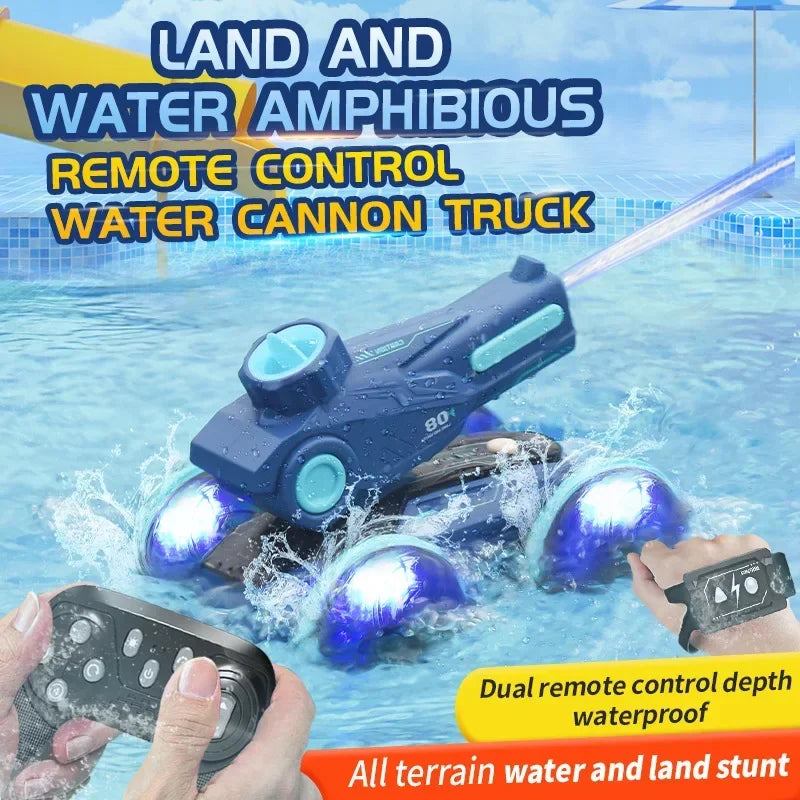 Aqua Racer™ – Dobbelt så hård – RC amfibie racerbil