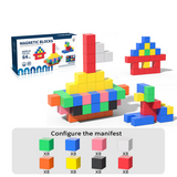 Magnet Toys – Lære og bygge – Magnetiske byggeklodser