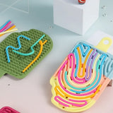 FidgetFrost – Legende & Blød – Silikone Busy Board