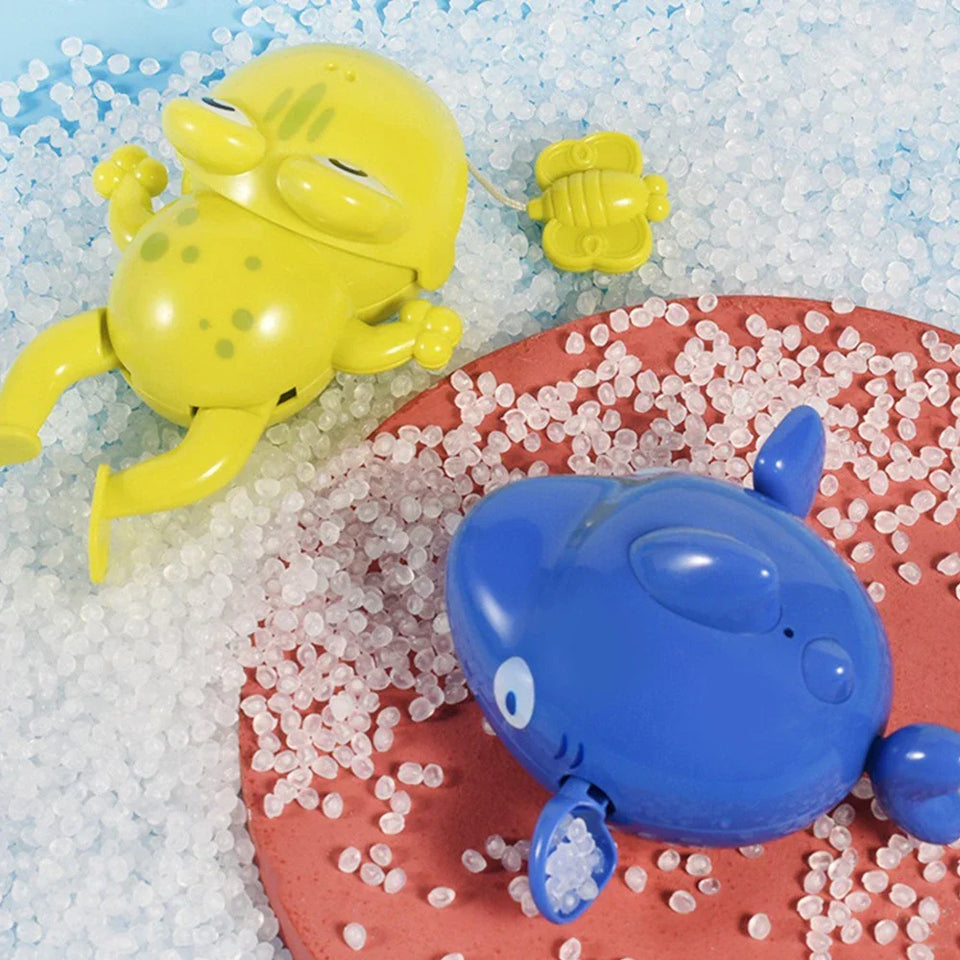 Smooth Splash Friends™ – Dyrebade fuld af sjov - grøn frø