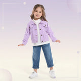 Candy Color Jeansjacke – Leichte Jeansjacke für Kinder