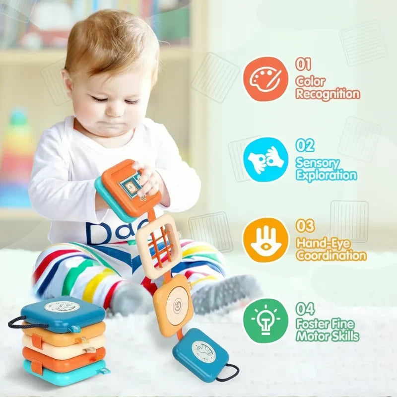 MiniAdventures – Kreativt & pædagogisk – Babyrejseaktivitetstavle