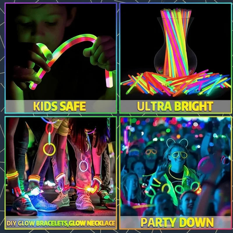 NeonJoy – Farbenfroh & hell – Leuchtende Partysticks