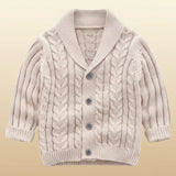 CozyCub – Bequem & Modisch – Gestrickter Kinder-Cardigan-Pullover