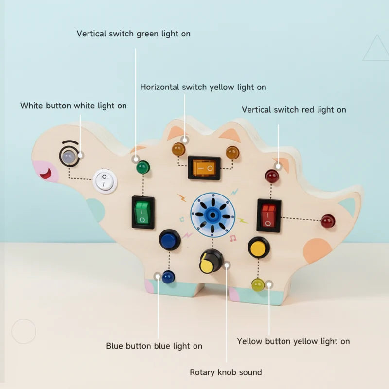 SmartSwitch – Montessori & Motorik – LED-Spielbrett