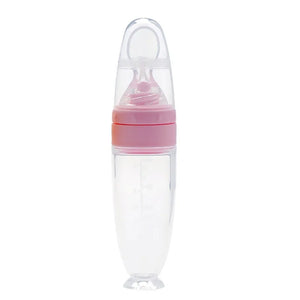 Silicone Feeding Bottle™ - Snacks mit Löffel - Silikonsaugflasche