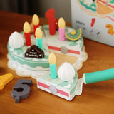 TinyChef – Lehrreich & unterhaltsam – Küchen-Set aus Holz mit Torte und Zubehör