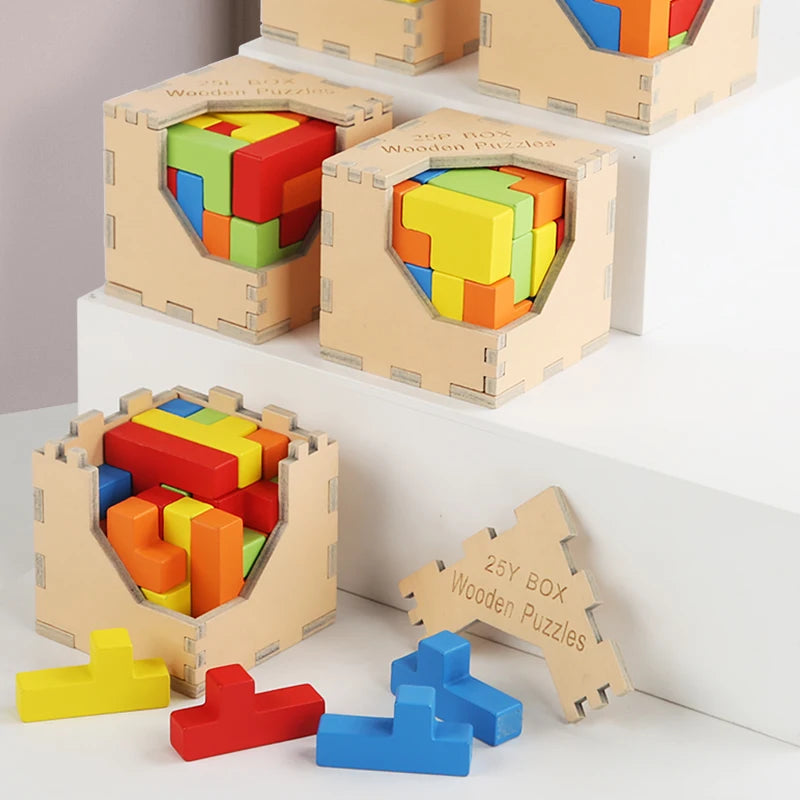 Woods™ - Zug um Zug Spaß - 3D Tetris Puzzle