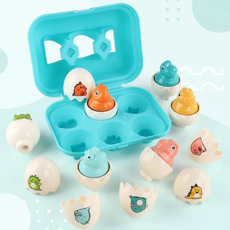 Montessori 3D Eggs Puzzle – Eine schöne Idee für Ostern – Eier-Sortierspiel