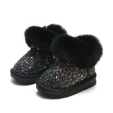 Mini Fashion™ - Warm & Stylisch - Glitzer Kinder Winterschuhe