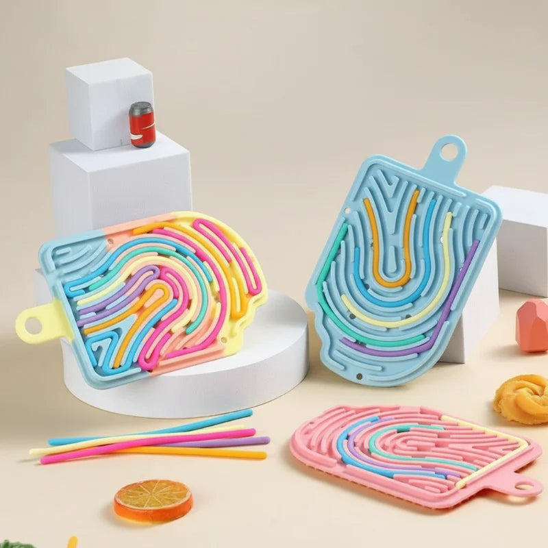 FidgetFrost – Verspielt & Weich – Silikon-Busy Board