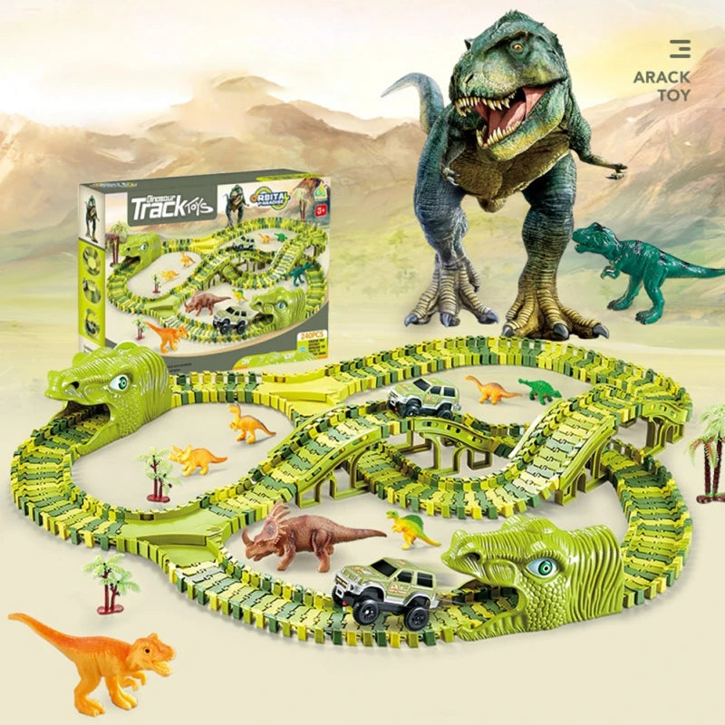 DinoRail™ - Dino Rennspaß - Rennbahn