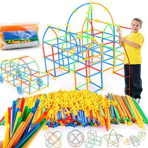 BuildPlay – Fantasie & Geschicklichkeit – Konstruktionsrohre mit Verbindungsstücken