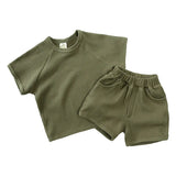 Mini Fashion™ - Kleidungsset aus Rippstoff für den Sommer