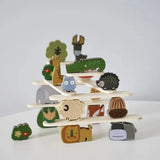Animal Stackers™ - Intelligentes Stapeln - Holz Tiere Stapeln Spielzeug
