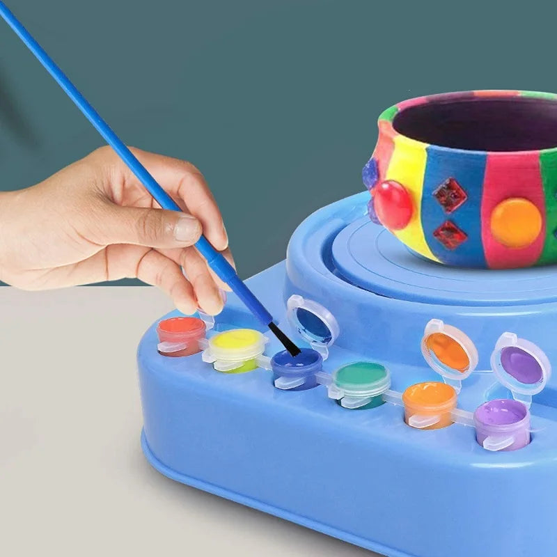 Kids Pottery Set™ - Kreationen aus Ton - Töpfer-Set für Kinder