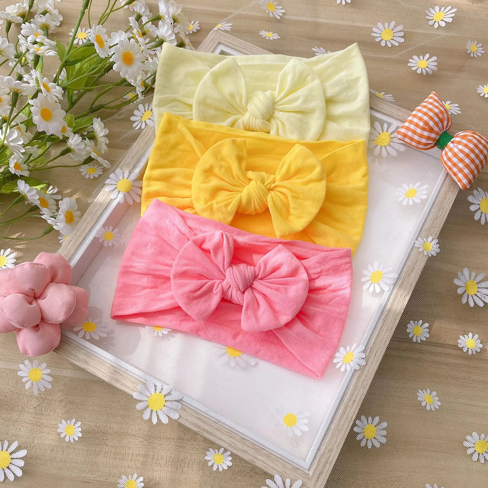 Mini Fashion – Modisch & weich – Kinder-Schleifen-Stirnbänder