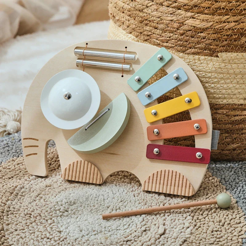 HarmonyWood – Montessori & Kreativ – Musikinstrument aus Holz: Xylophon