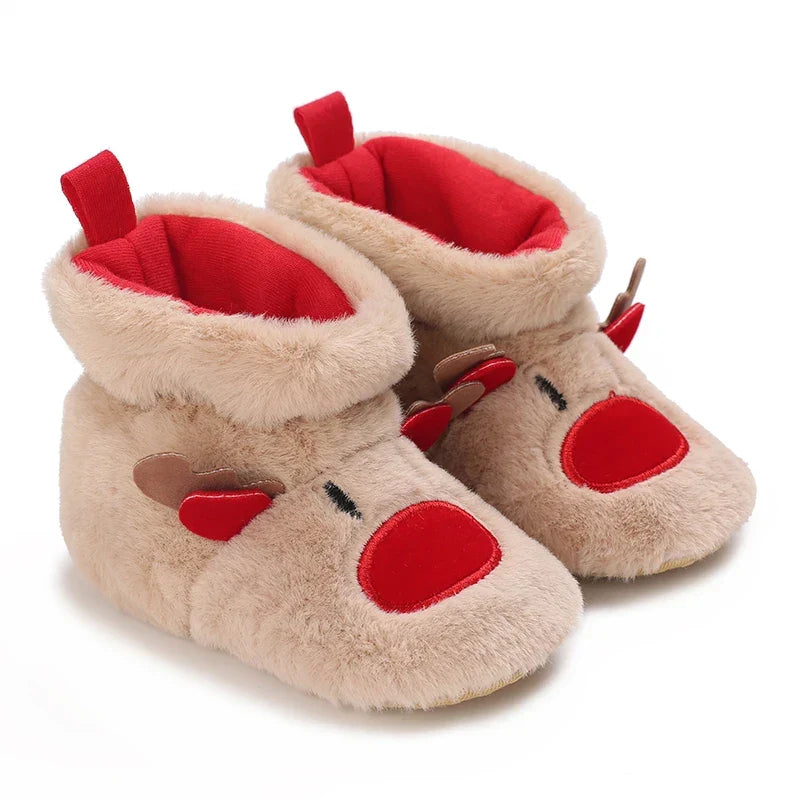 Mini Fashion™ - Julehjemmesko til børn