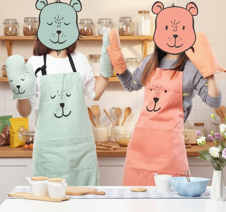 BearBuddy™ – Sjovt og praktisk – Forklæde til børn og voksne