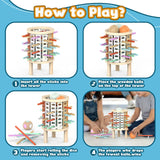 Balance Tower™ – Stak og tæl – Tænkespil i træ