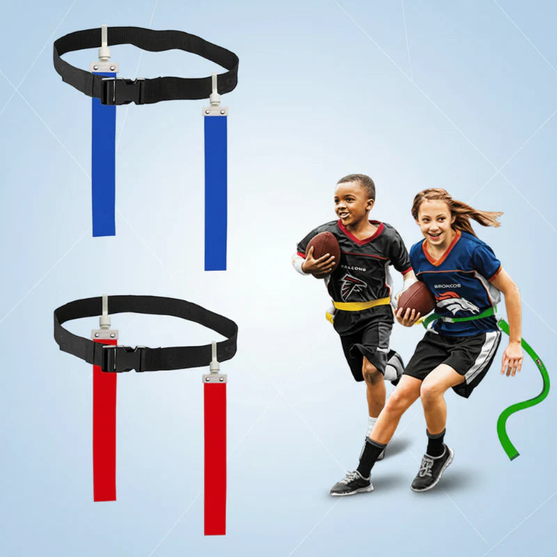 SportTag – Aktiv & Sportlich – Flaggen-Hüftband für Teams