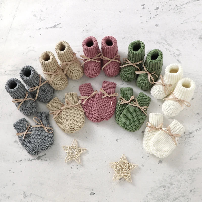 Booties & Mittens – Weich & warm – Handschuhe und Schuhe im Set