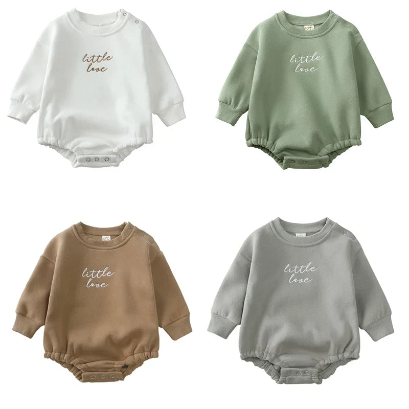 Mini Fashion™ - Varm og Behagelig - Langærmet Romper
