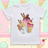 Boys & Girls Summer Tee – Bequem & Verspielt – Kinder-T-Shirt mit lustigem Aufdruck