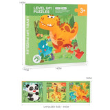 Magnetic Puzzle Book™ – Sjov med dyrevenner – Magnetisk puslespilsbog