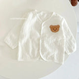 Mini Fashion™ - Kølig og behageligOff-white - Baby-havebukser med hue