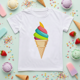 Boys & Girls Summer Tee – Bequem & Verspielt – Kinder-T-Shirt mit lustigem Aufdruck