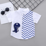 Mini Fashion™ - Dino t-shirt med shorts
