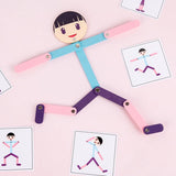 PlayGrow - Lærende leg - Montessori-puslespil Sportmand