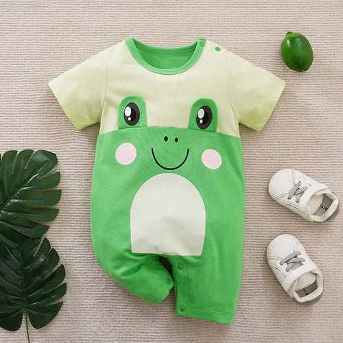 Mini Fashion™ - Weich für Babyhaut - Frosch-Pyjama