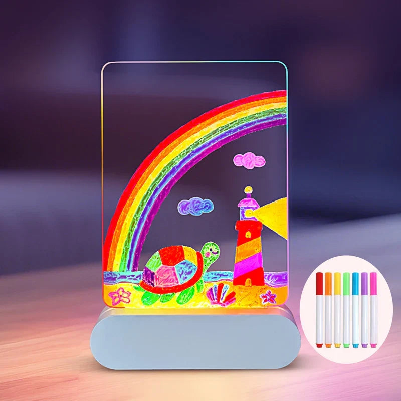DrawingLight - Oplyste fantasier - Tegnebræt med LED